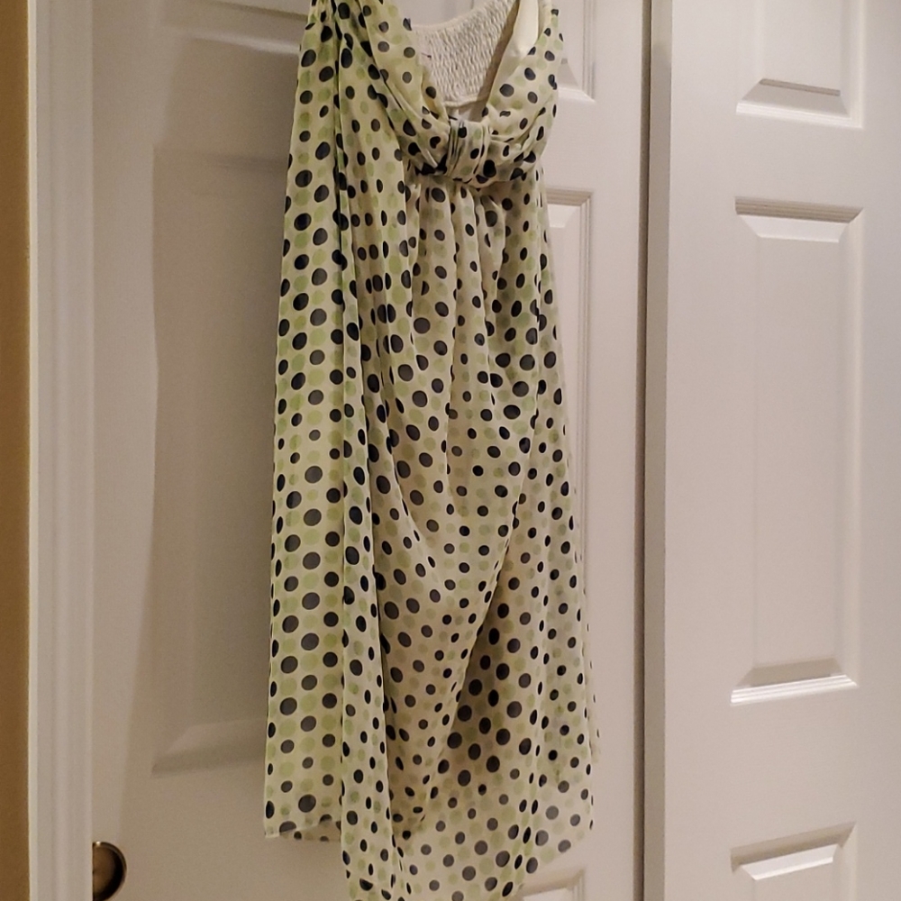 Yellow Blue Green Dress